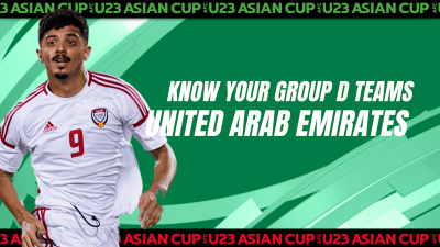 #AFCU23 | Know Your Group D Teams : UNITED ARAB EMIRATES