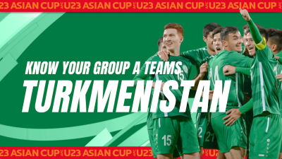 #AFCU23 | Know Your Group A Teams : TURKMENISTAN