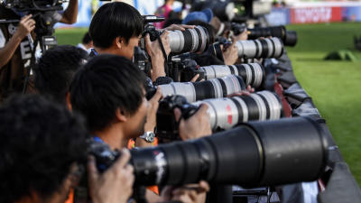 football camera lens