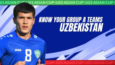 #AFCU23 | Know Your Group A Teams : UZBEKISTAN