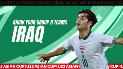 #AFCU23 | Know Your Group B Teams : IRAQ