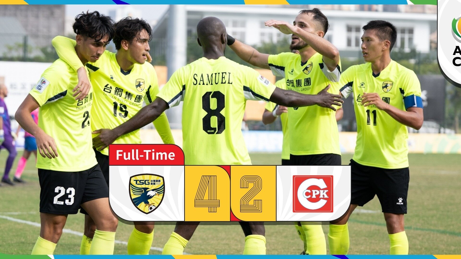 AFCCup Group I Tainan City FC (TPE) 4 2 CPK (MAC)