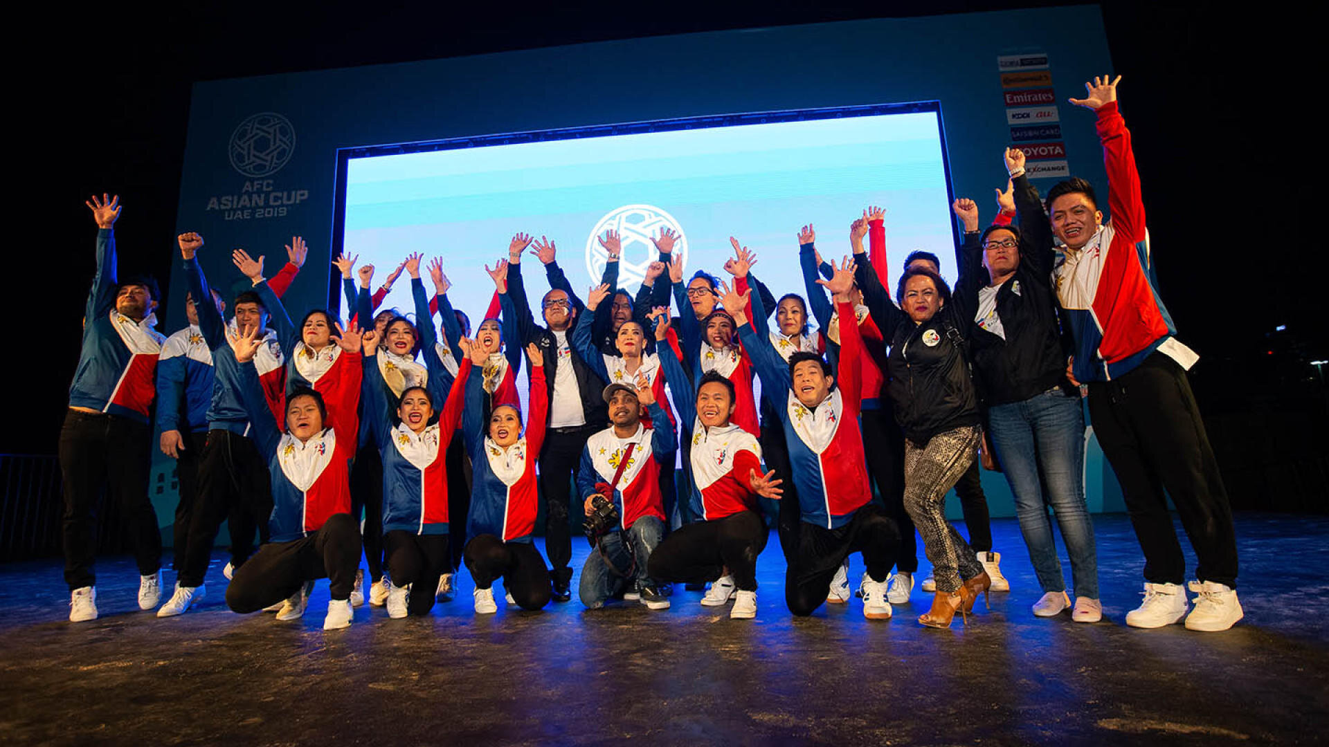 AFC Fan Zone Abu Dhabi Philippines performers