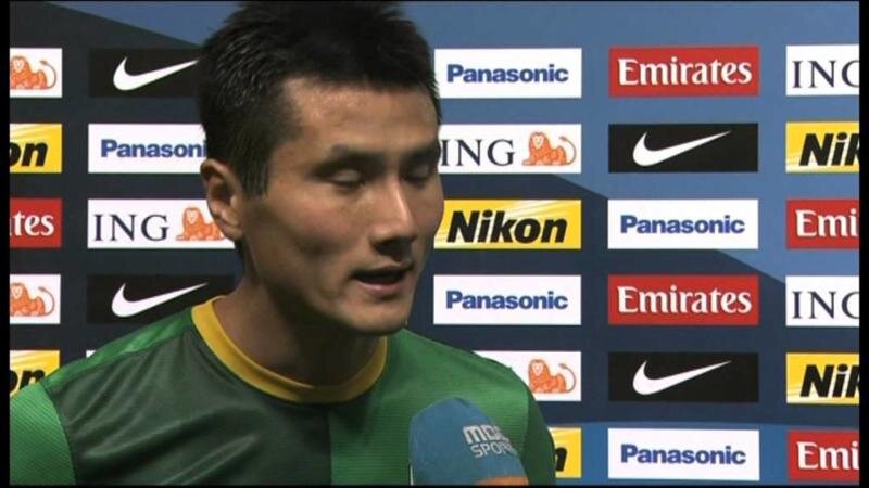 Interview Shao Jiayi, midfielder Beijin Guoan (in Chinese)